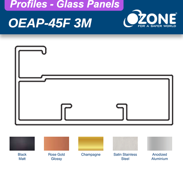 45 F Alu. Frame Profile